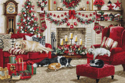 Pets Interior ~Cross Stitch Kit ~ Luca S