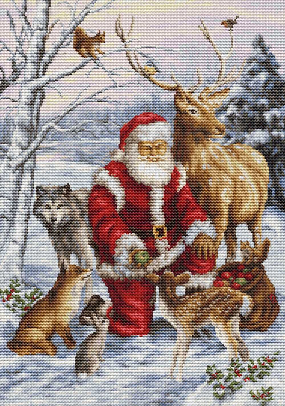 The Forest Friends ~Cross Stitch Kit ~ Luca S