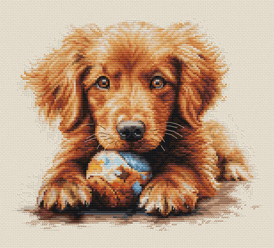 Play Time Cross Stitch Kit ~ Luca S