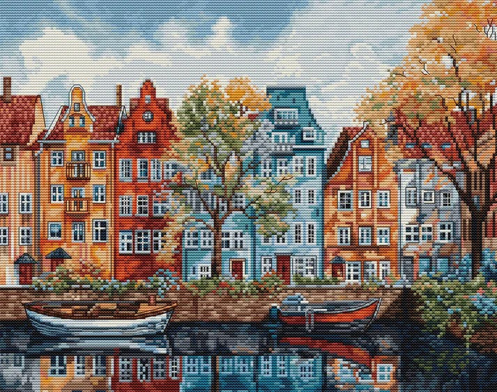 Copenhagen Cross Stitch Kit ~ Luca S