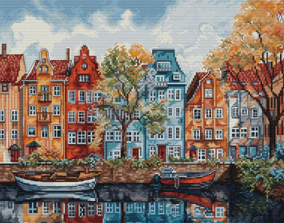 Copenhagen Cross Stitch Kit ~ Luca S