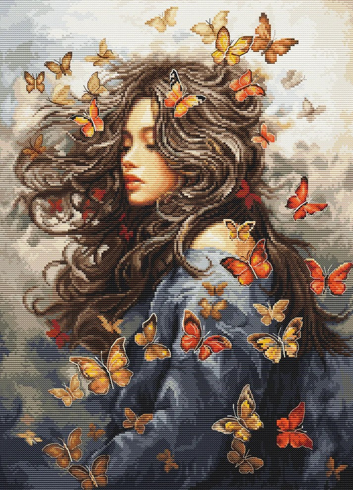 Passion in Flight Cross Stitch Kit ~ Luca S