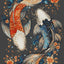 Two Magic Fish Cross Stitch Kit ~ Luca S