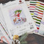 Santa With Tree Cross Stitch Kit ~ Luca S