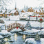 Icy Lights Cross Stitch Kit ~ Luca S GOLD