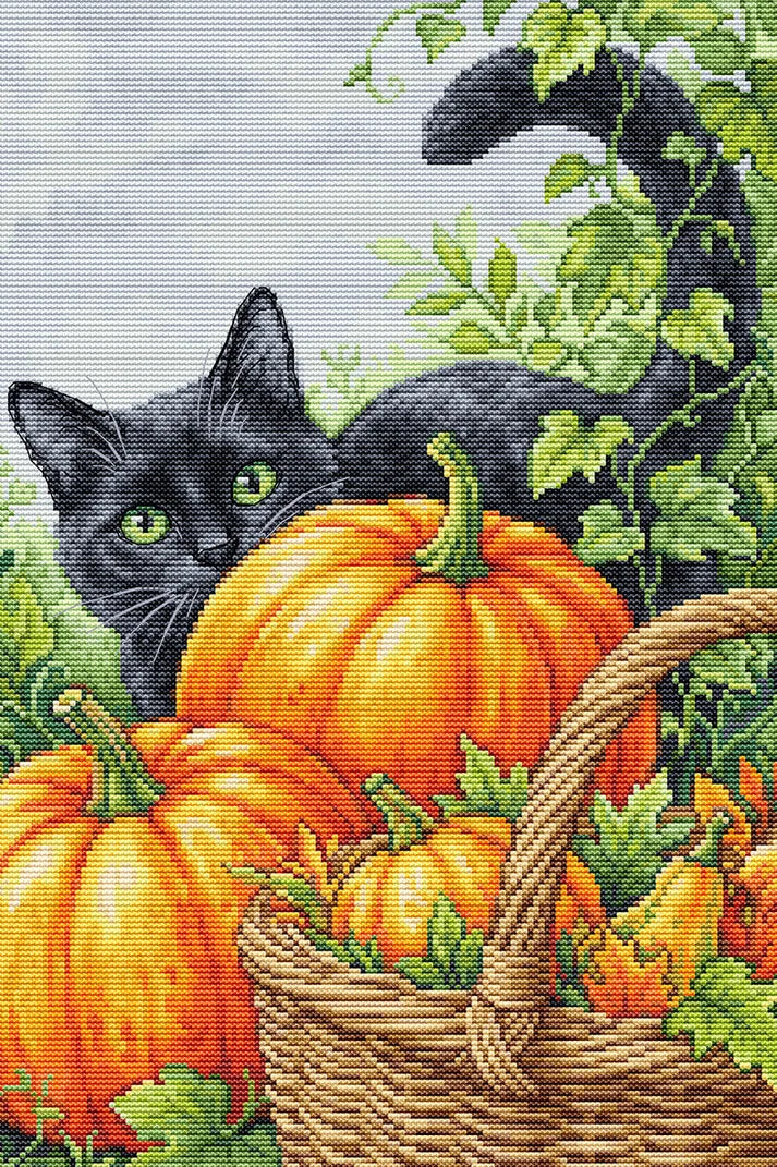 October Charm Cross Stitch Kit ~ Luca S