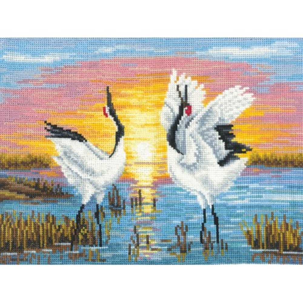 Cranes Cross Stitch Kit - Andriana