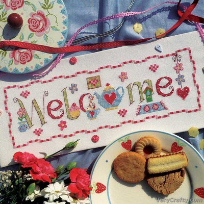 Nia Cross Stitch - Welcome Cross Stitch Kit