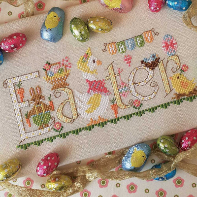 Nia Cross Stitch- Happy Easter Cross Stitch Kit