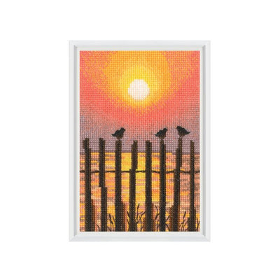 Sunset Silhouettes Cross Stitch Kit ~ RTO