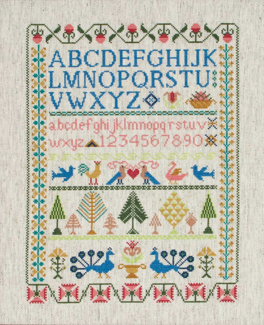 Victorian Sampler - Anchor Cross Stitch Kit