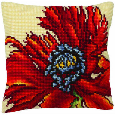 Extravagant Poppy Cross Stitch Kit Collection D'Art