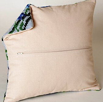 Cushion Back with Zipper- 45.5 x 45.5cm- Cream ~ Collection D'Art