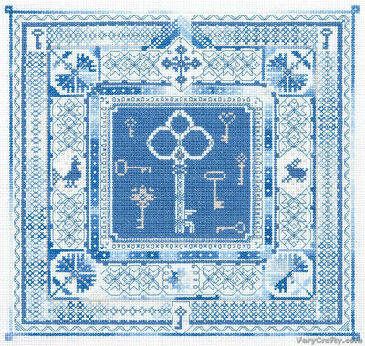 Power and Knowledge Cross Stitch Kit ~ PANNA
