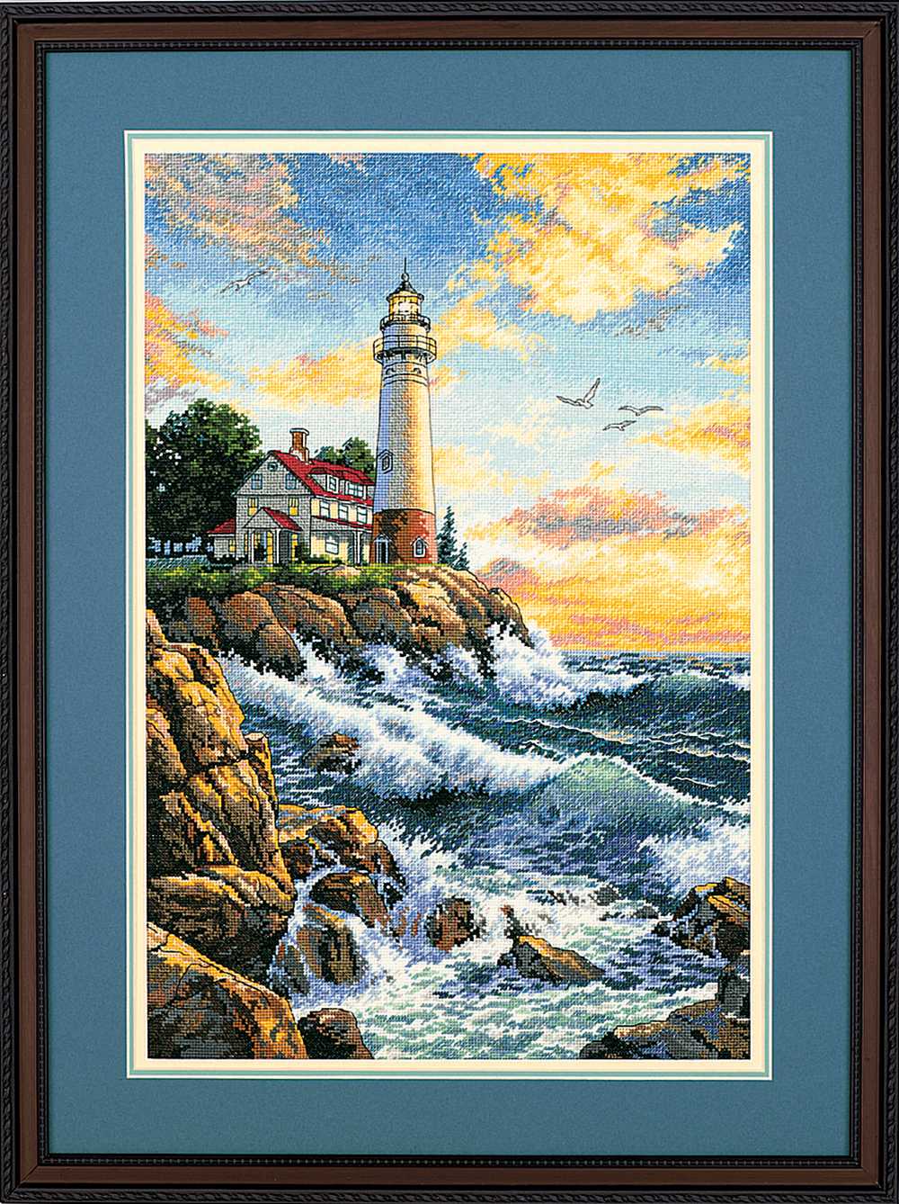 Rocky Point Cross Stitch Kit - Dimensions Gold