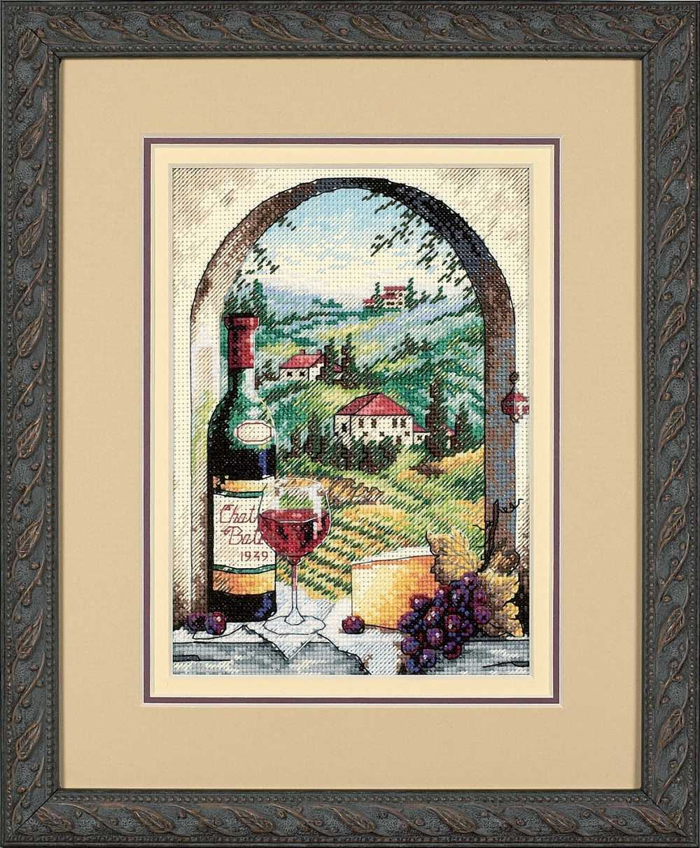 Dreaming of Tuscany Cross Stitch Kit - Dimensions Gold