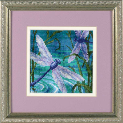 Dragonfly Pair Mini Tapestry Kit - Dimensions
