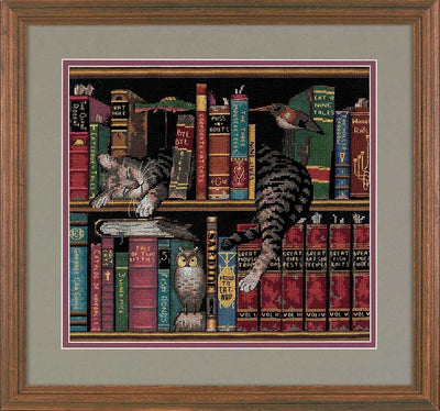 Frederick the Literate Cross Stitch Kit - Dimensions