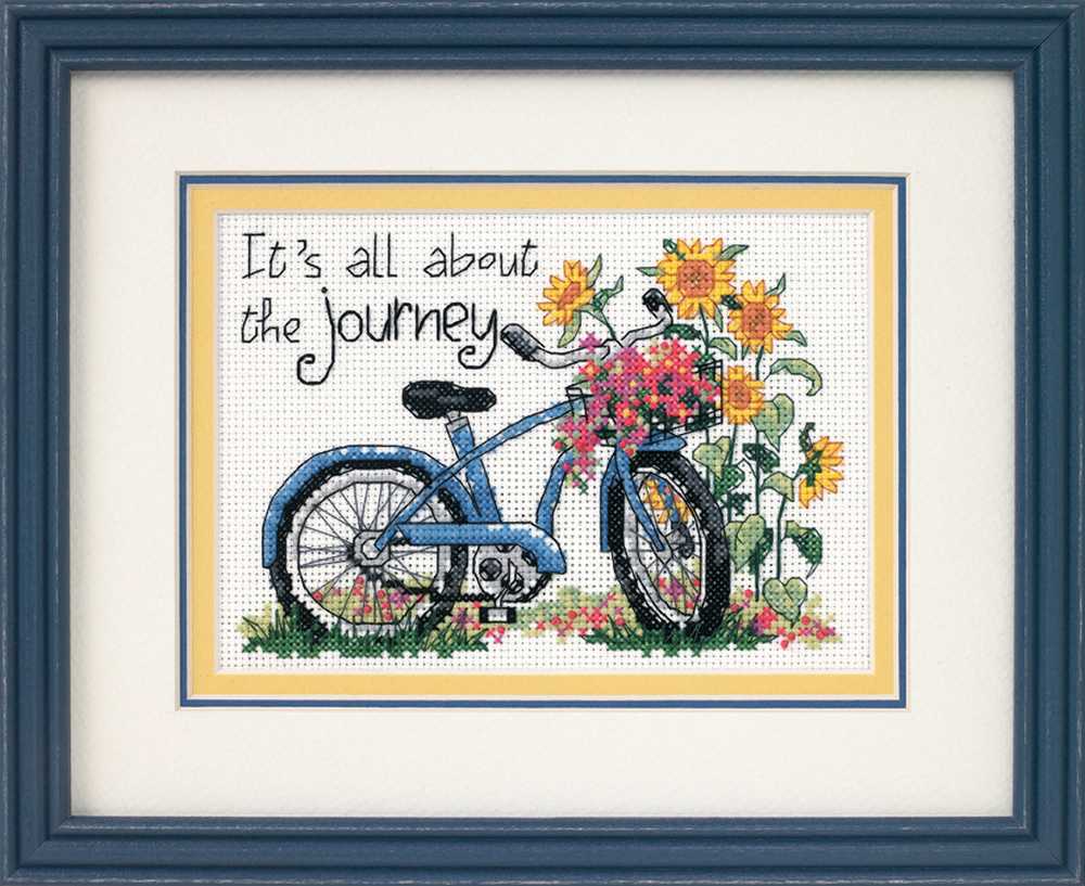 The Journey Mini Cross Stitch Kit - Dimensions