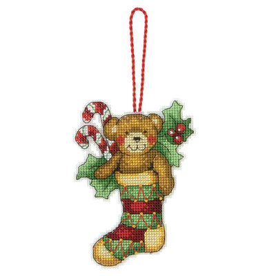 Bear Ornament Cross Stitch Kit - Dimensions