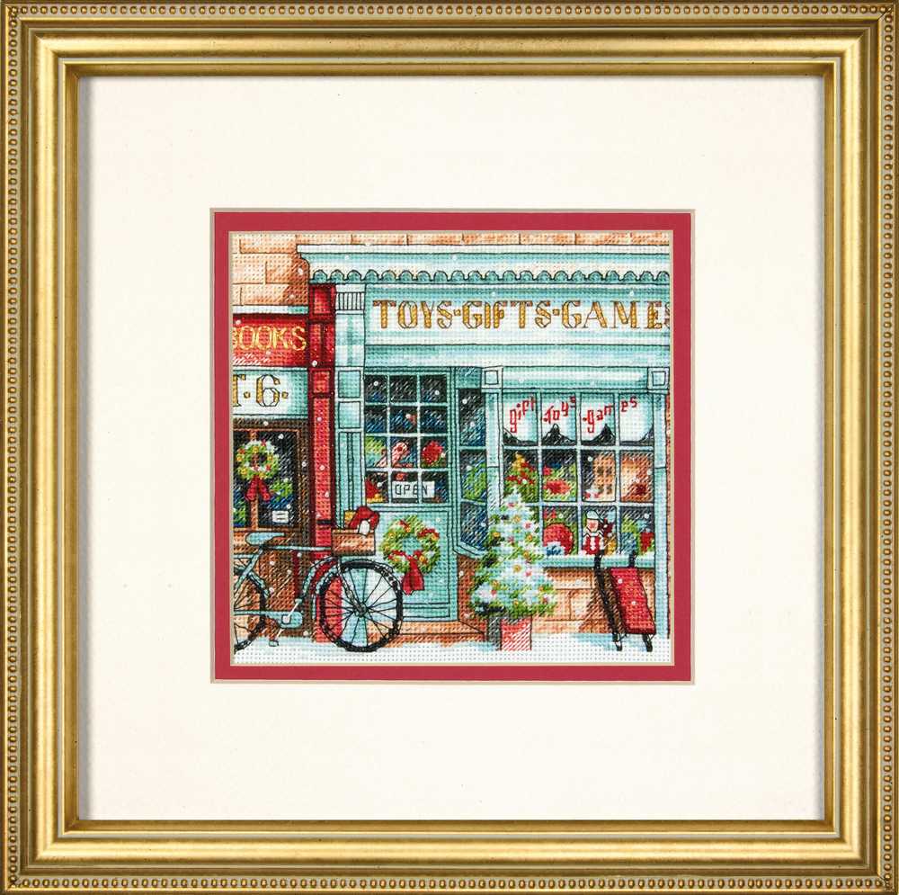 Toy Shoppe Cross Stitch Kit - Dimensions Gold