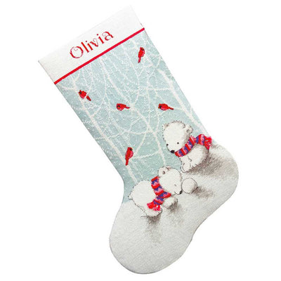 Stocking: Snow Bears Cross Stitch Kit - Dimensions