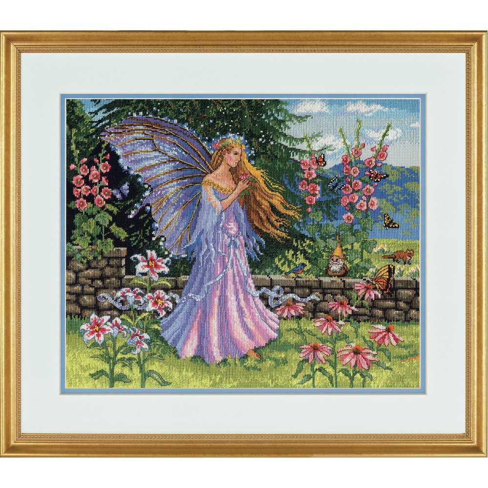 Summer Fairy Cross Stitch Kit - Dimensions Gold