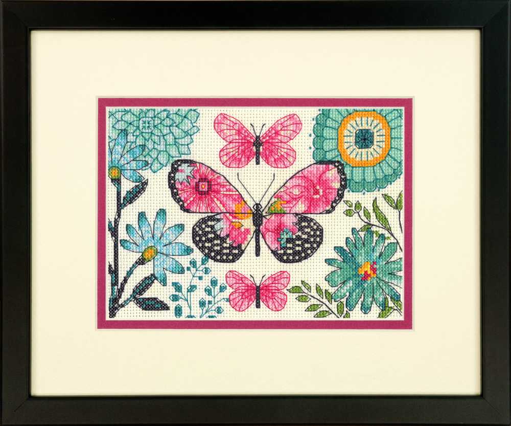 Butterfly Dream Cross Stitch Kit - Dimensions