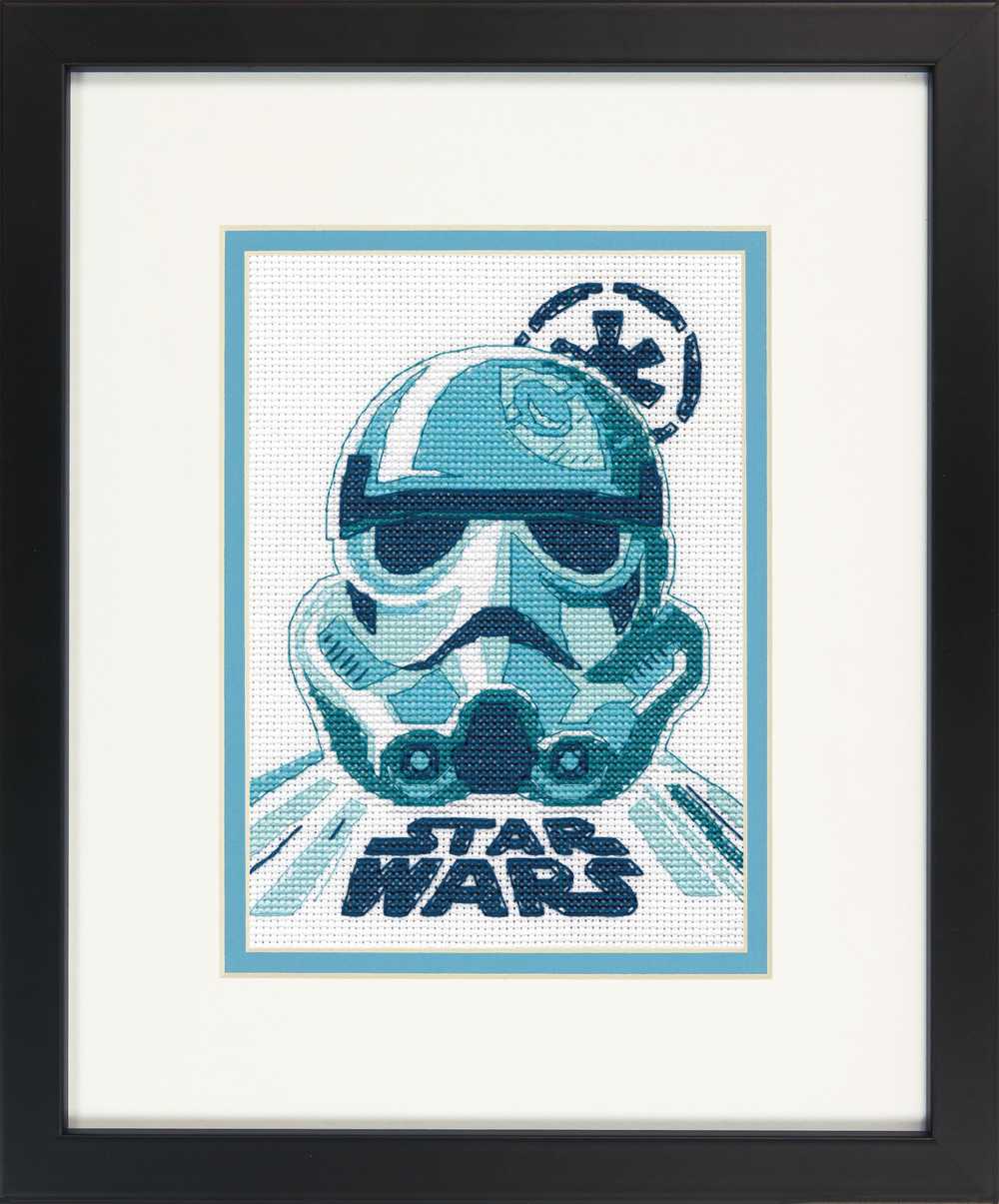 Stormtrooper Cross Stitch Kit Dimensions