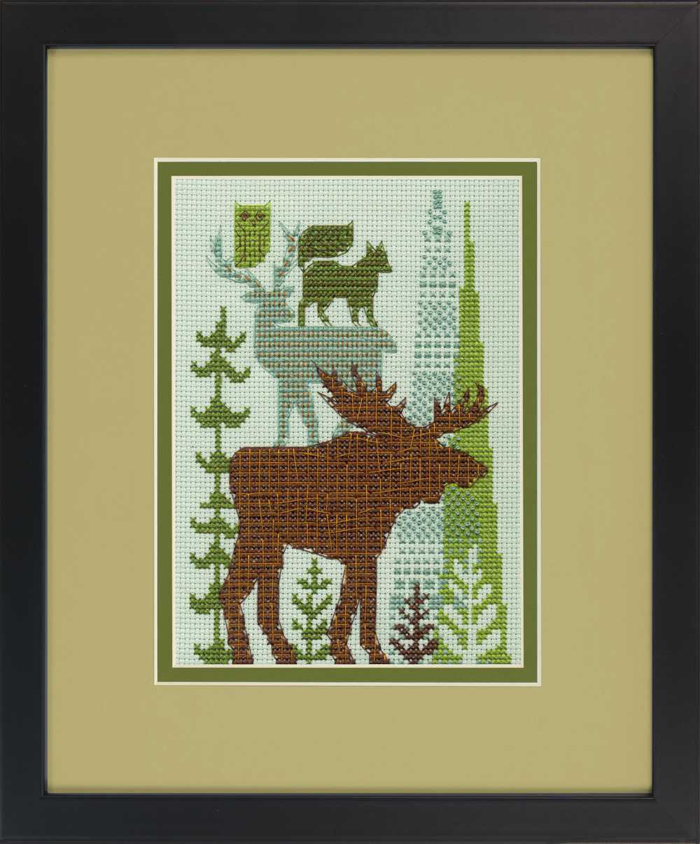 Forest Folklore Cross Stitch Kit Dimensions