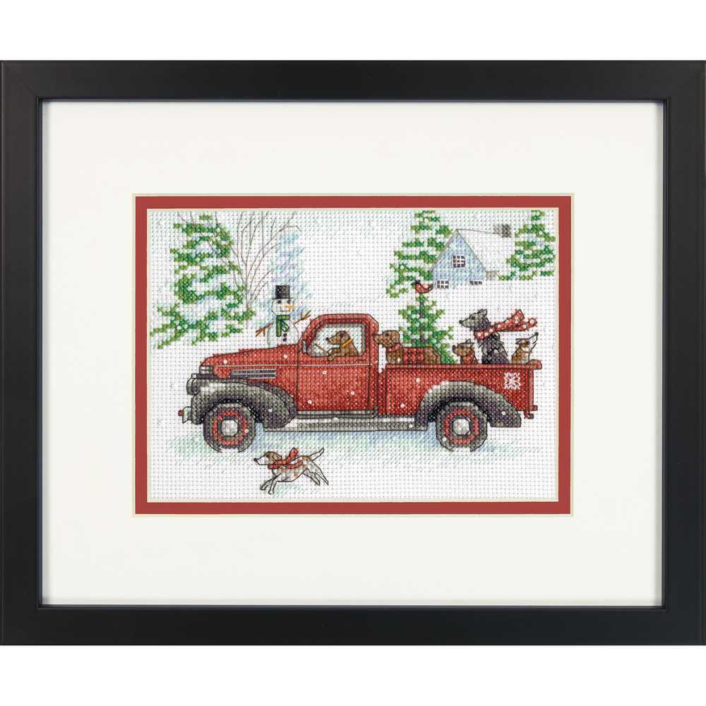 Holiday Tree Cross Stitch Kit - Dimensions