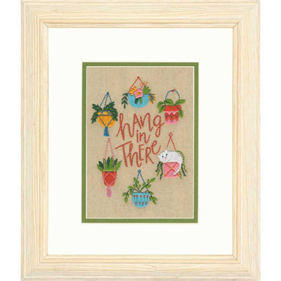 Hang in There Embroidery Kit