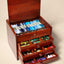 DMC Mini Wooden Collectors Box * £130* with 120 Threads & Free Chart (COSMETIC DAMAGE)