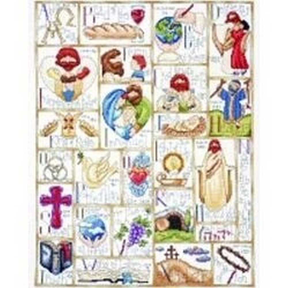 Inspirational ABC Cross Stitch Kit - Design Works