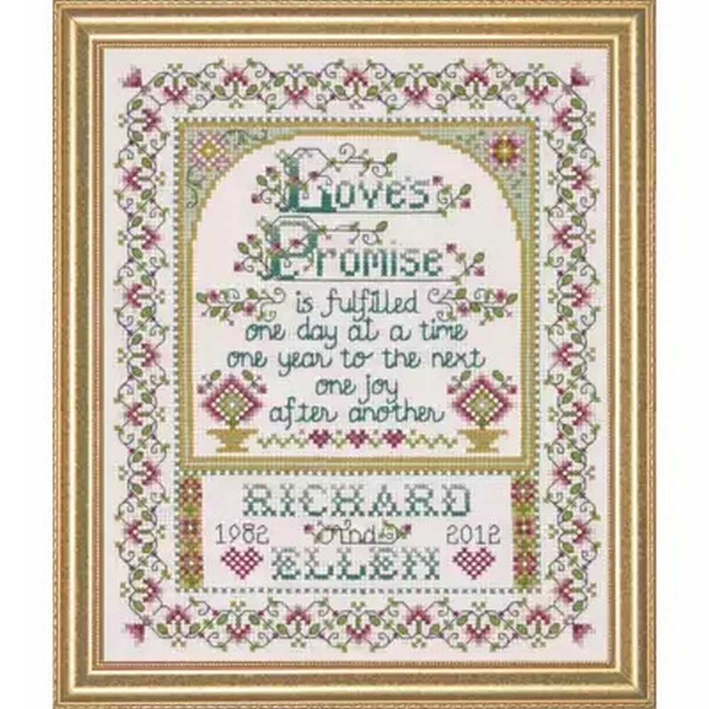 Love's Promise Cross Stitch Kit - Design Works