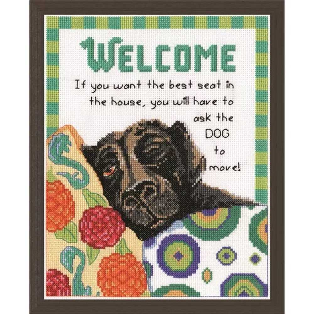 Best Seat Welcome Cross Stitch Kit - Design Works