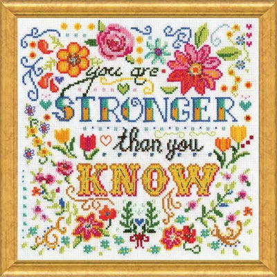 Stronger Cross Stitch Kit - Design Works