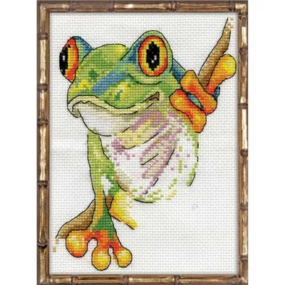 Tree Frog II Cross Stitch Kit - Design Works SALE
