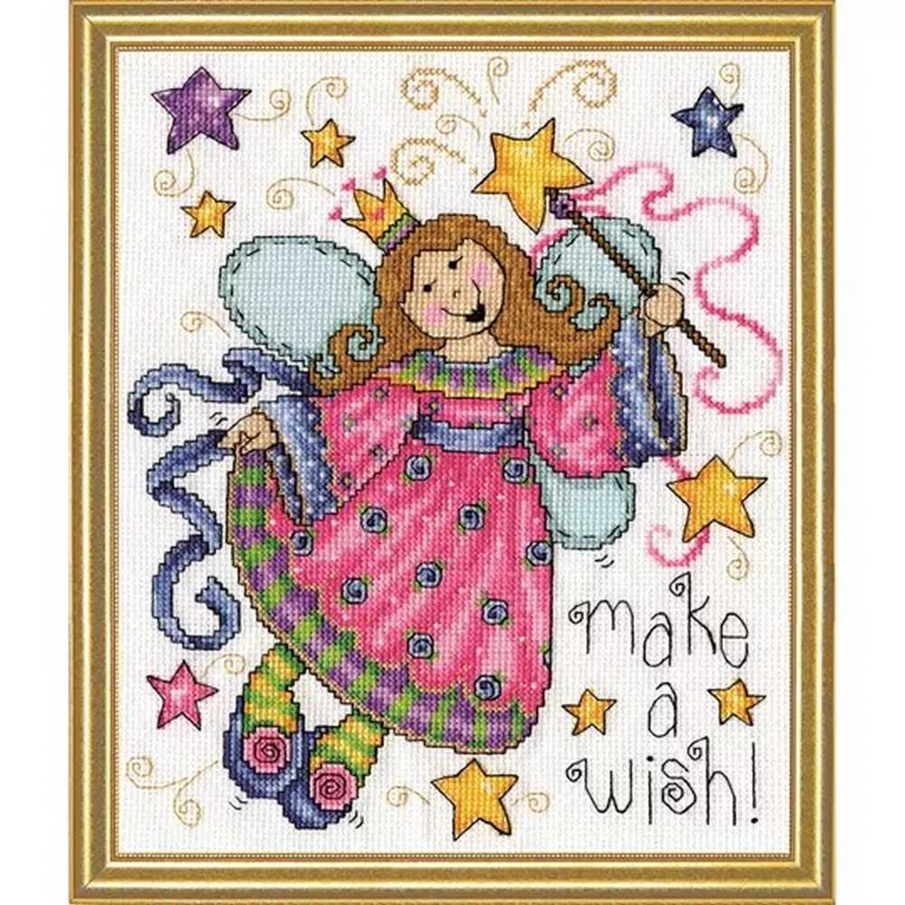 Make a Wish Cross Stitch Kit - Design Works