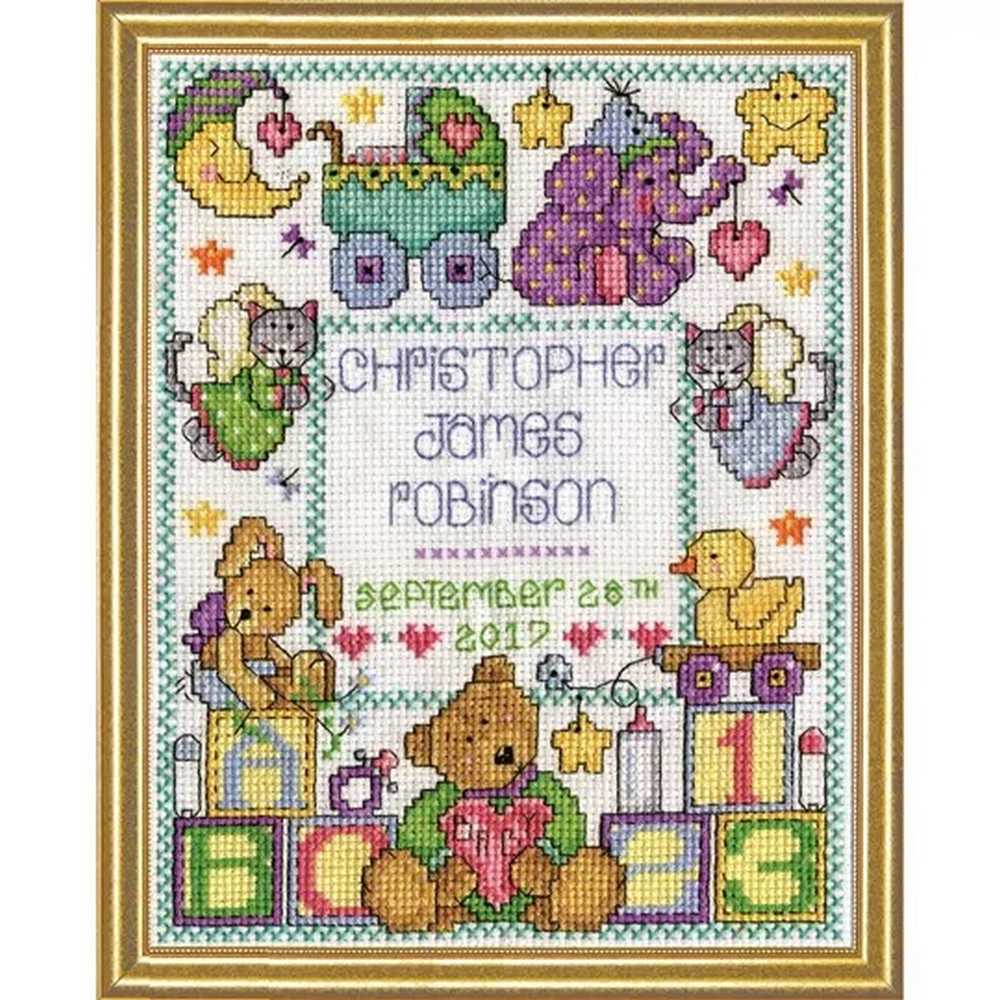 ABC Baby Sampler Cross Stitch Kit - Design Works