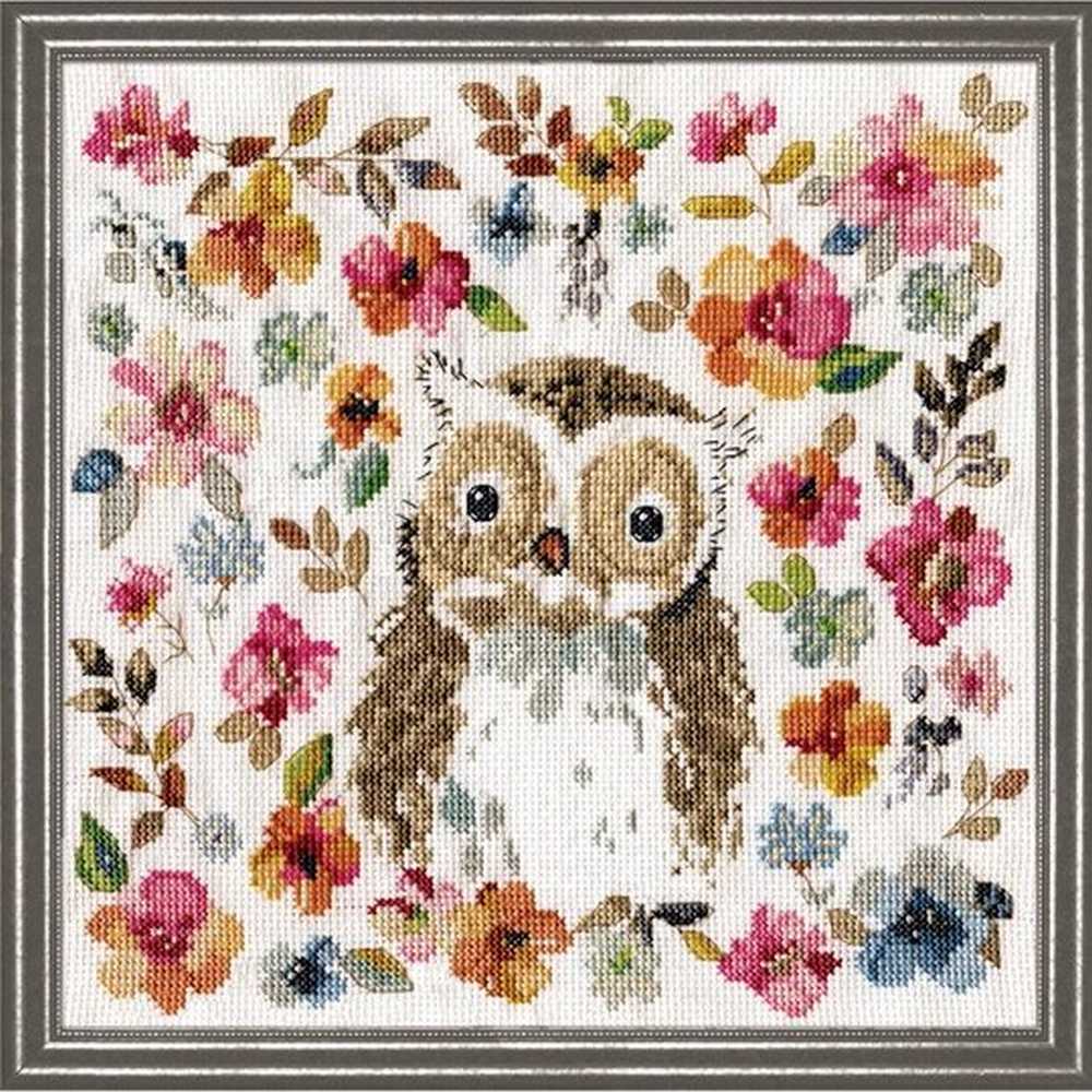 Owl Cross Stitch Kit - Design Works