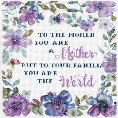 You Are The World Cross Stitch Kit - Design Works