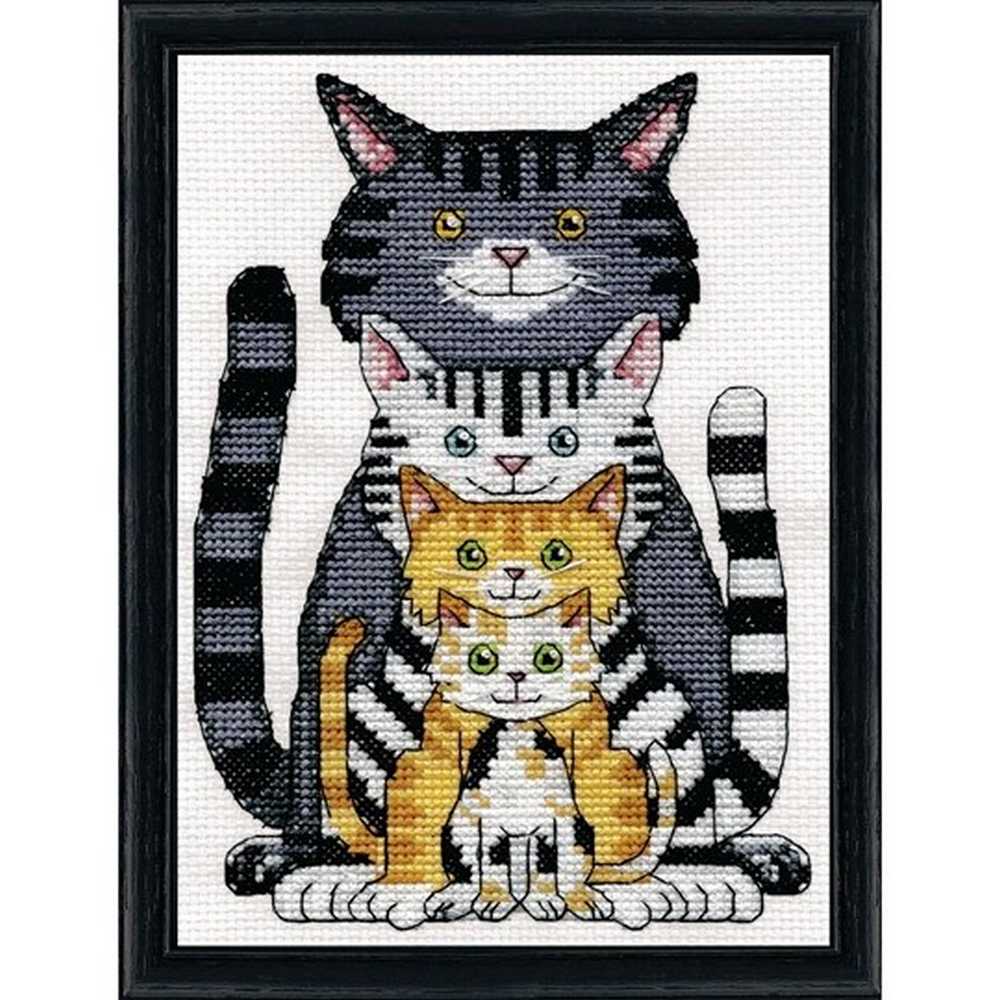 The Cats Cross Stitch Kit - Design Works