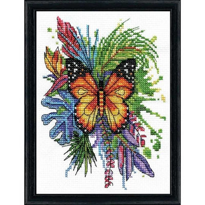 Butterfly Cross Stitch Kit - Design Works