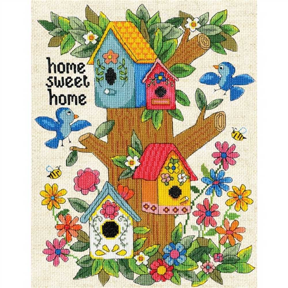 Home Sweet Home  Cross Stitch Kit - Design Works