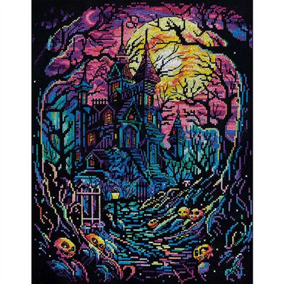 Haunted House Cross Stitch Kit - Design Works