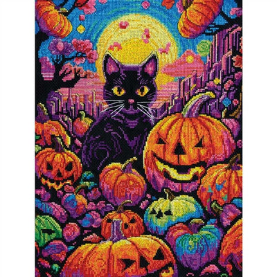 Black Cat Cross Stitch Kit - Design Works