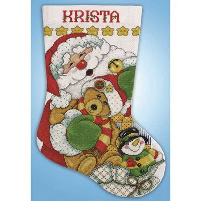 Santa Christmas Cross Stitch Kit - Design Works