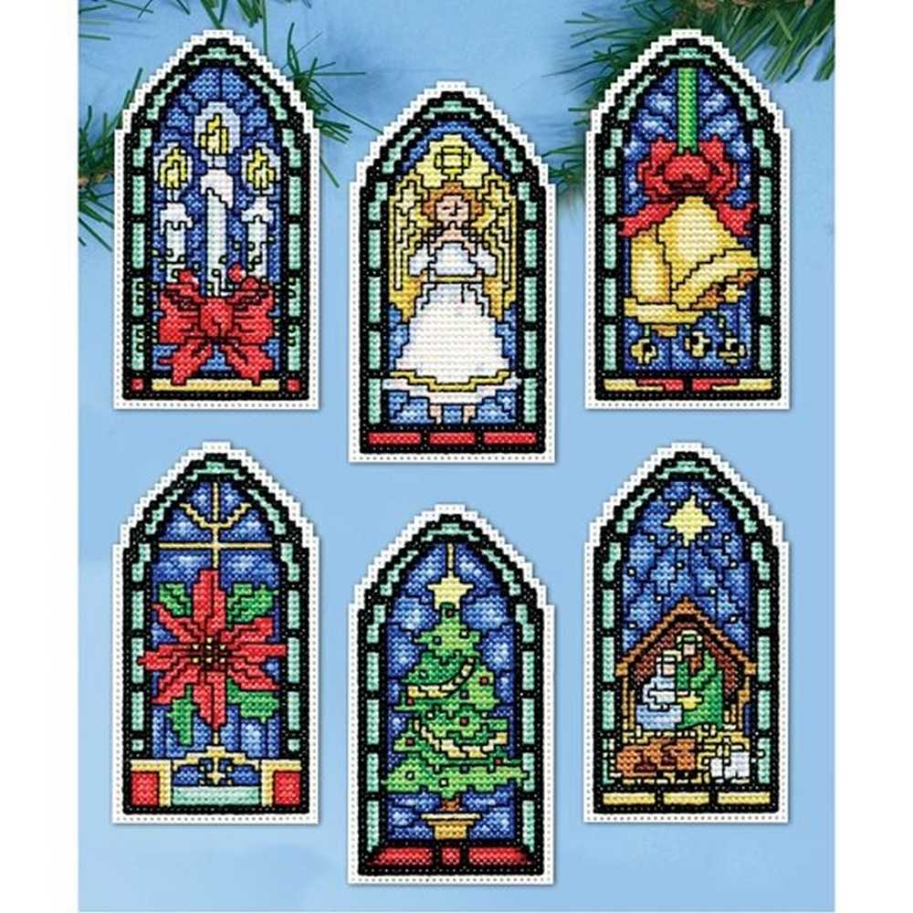 Stained Glass Cross Stitch Kit - Design Works