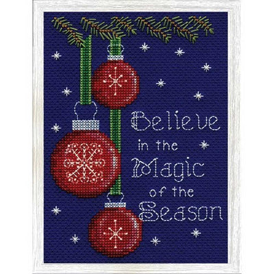 Believe Christmas Cross Stitch Kit - Design Works SALE